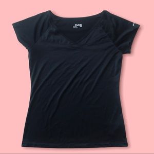SOLD - Columbia Black Short Sleeve Athletic Top - Size M